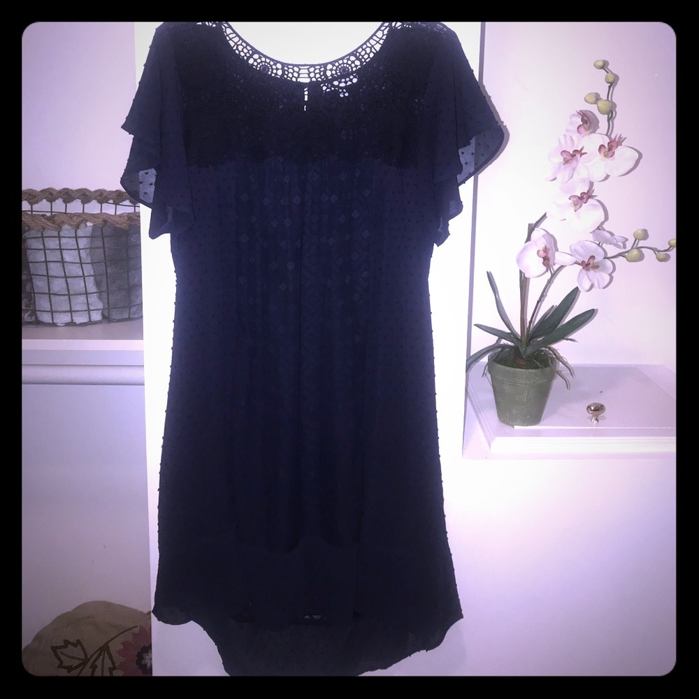 Daniel Rainn Navy Dress